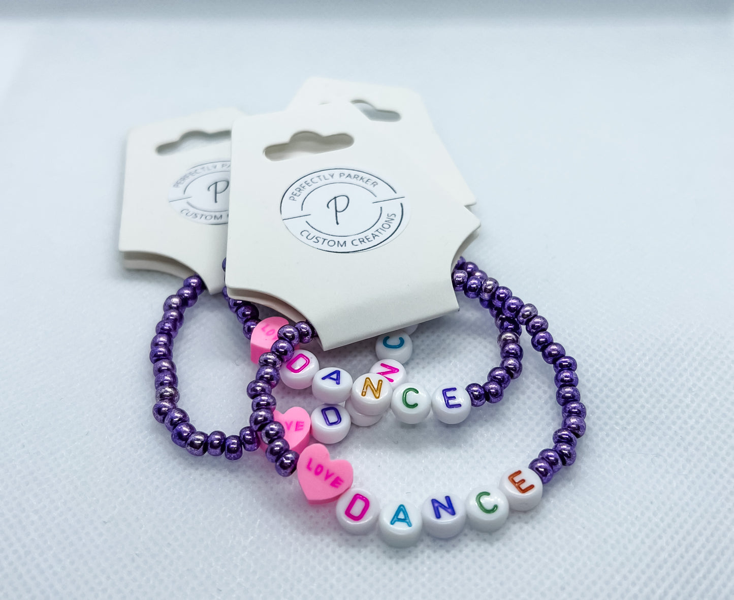 Purple Love Dance Bracelet